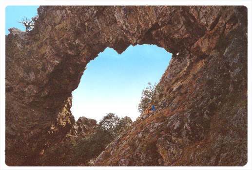 Peñon del Arco en 1995